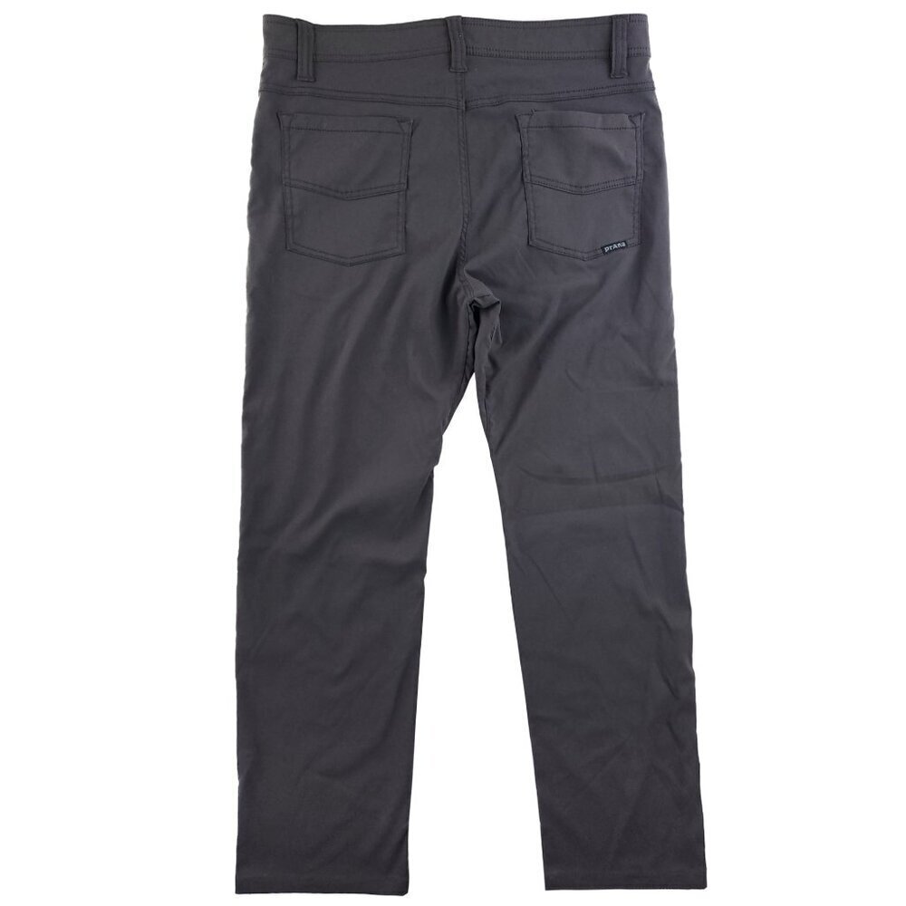 prAna Brion Pants Slim Fit Stretch Hiking UPF 50+ Men's "32x32" Actual 34x29 - Picture 2 of 11